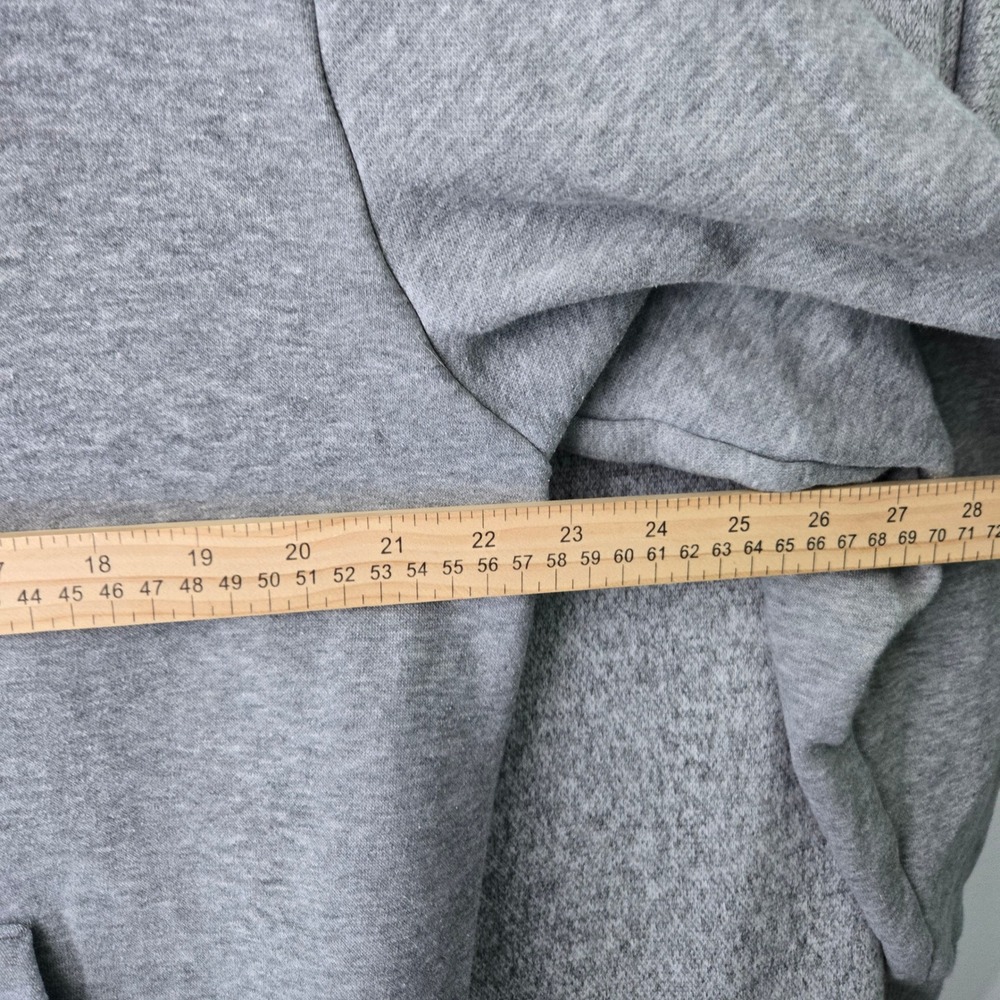 Puma‎ Mens Grey Embossed Logo Pullover Hoodie Sweatshirt Large - Picture 11 of 11